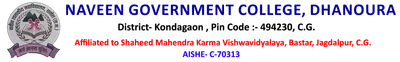 Naveen Government College Dhanora logo