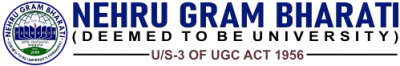 Nehru Gram Bharati (Deemed to be University) logo