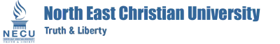 North East Christian University logo