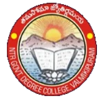 NTR Govt. Degree College, Valmikipuram Rural logo
