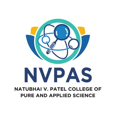 NV Patel College of Pure and Applied Sciences logo