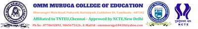 Omm Muruga College of Education logo