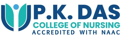 P K Das College of Nursing logo