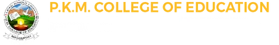 P.K.M. College of Education logo