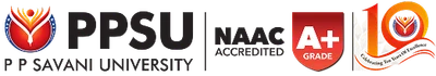 P P Savani School of Design logo