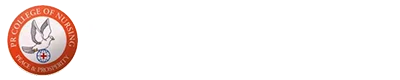 P R College of Nursing logo