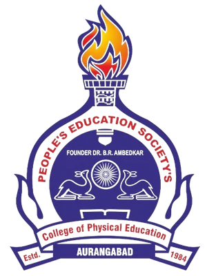 Peoples Education Societys P.E.S. College of Physical Education, Nagsenvana, Cantt Aurangabad. logo
