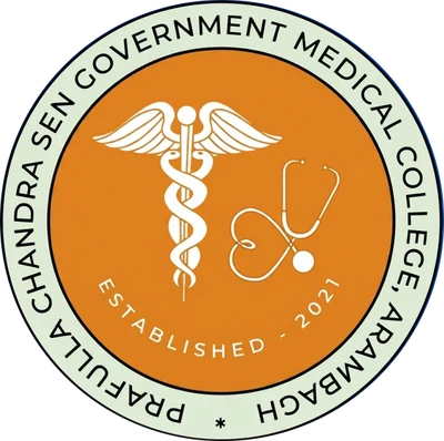 Prafulla Chandra Sen Government Medical College and Hospital logo