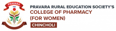 Pravara Rural Education Society's College of Pharmacy (For Women) logo
