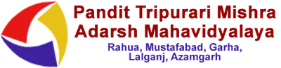 Pt Tripurari Mishra Adarsh Mahavidyalaya, Rohuva Mustafabad Gadaha Azamgarh logo