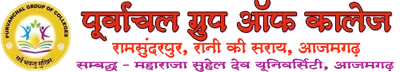 Purvanchal Snatkottar Mahavidyalaya, Rani Ki Saray Azamgarh logo