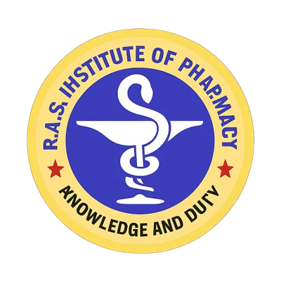 R A S Institute of Pharmacy Piparideeh Mau logo
