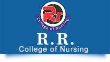 R R College of Nursing logo