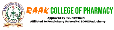 Raak College of Pharmacy logo