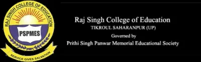 Raj Singh College of Education Village logo