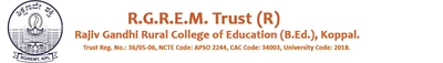 Rajeev Gandhi Rural College of Education, Koppal logo