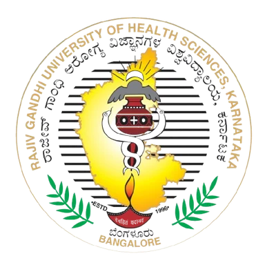 Rajiv Gandhi University of Health Sciences logo