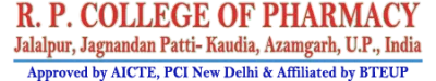 Rp College of Pharmacy Jalalpur Kaudia Azamgarh logo