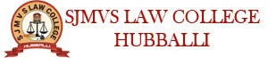 S J M V S Law College Hubballi logo