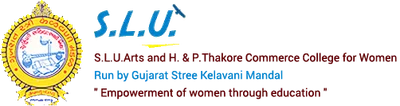 S. L. U. Arts & H. P. T. Commerce College for Women logo