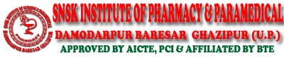 S N S K Institute of Pharmacy logo
