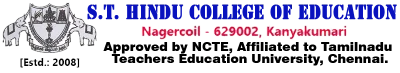 S.T.Hindu College of Education logo