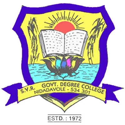 S.V.R. Government Degree College logo