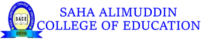 Saha Alimuddin College of Education logo