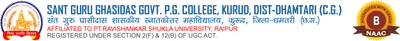Sant Guru Ghasidas Government logo