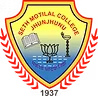 Seth Motilal PG College, Jhunjhunun logo