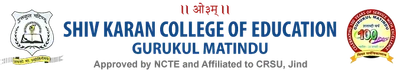 Shiv Karan College of Education logo