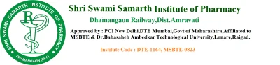 Shree, Swami Samarth Institute of Pharmacy, at parsodi, Dhamangaon Rly, Dist.Amravati logo