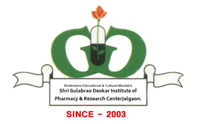 Shri.Krishna Educational & Cultural Mandal, Shri.Gulabrao Deokar Institute of Pharmacy & Research Centre logo