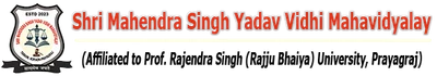Shri Mahendra Singh Yadav Vidhi Mahavidhyalay logo