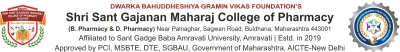 Shri Sant Gajanan Maharaj College of Pharmacy Buldana logo