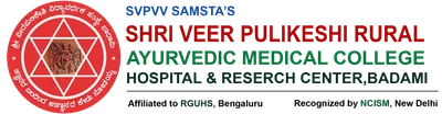 Shri Veer Pulikeshi Rural Ayurvedic Medical College Badami logo