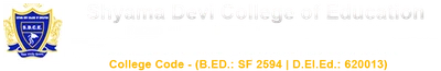 Shyama Devi College of Education logo