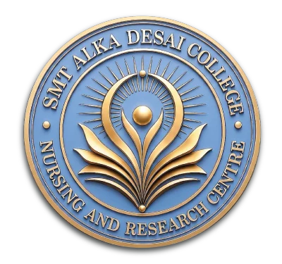Smt Alka Desai College of Nursing and Research Center logo