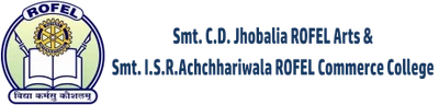 Smt. C.D.Jhobalia Rofel Arts and Smt. I.S.R.Achchhariwala Rofel Commerce College logo