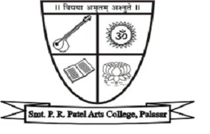 Smt P R Patel Arts College Palasar logo