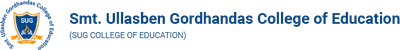 Smt. Ullasben Gordhandas College of Education logo