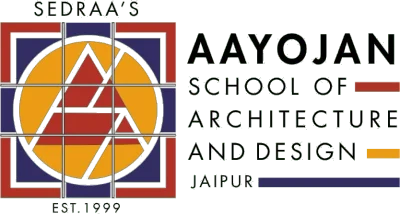 Society for Education Devlopment and Research in Architecture and Arts Aayojan School of Architecture and Design logo