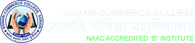 Sonari Commerce College logo