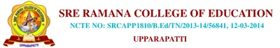 Sre Ramana College of Education logo