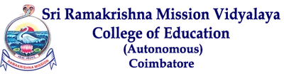 Sri Ramakrishna Mission Vidyalaya College of Education, (Autonomous) logo