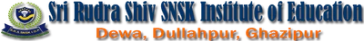 Sri Rudra Shiv S N S K Institute of Education logo