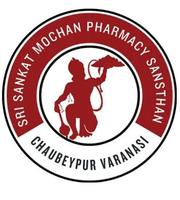 Sri Sankat Mochan Pharmacy Sansthan Varanasi logo