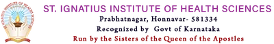 St Ignatius School of Nursing Kannada logo
