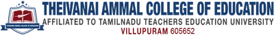 Theivanai Ammal College of Education logo