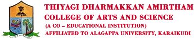 Thiagi Tharmakkan Amirtham College of Arts and Science logo